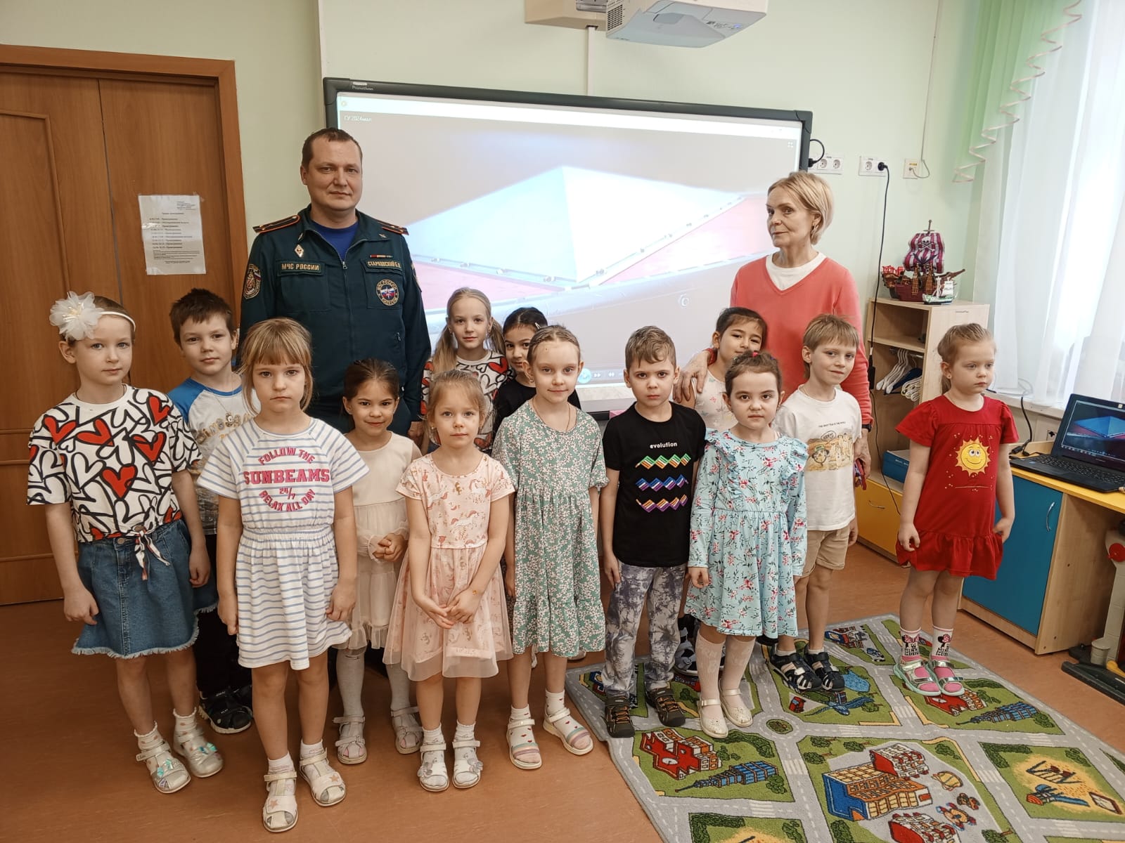 Встреча с пожарным3