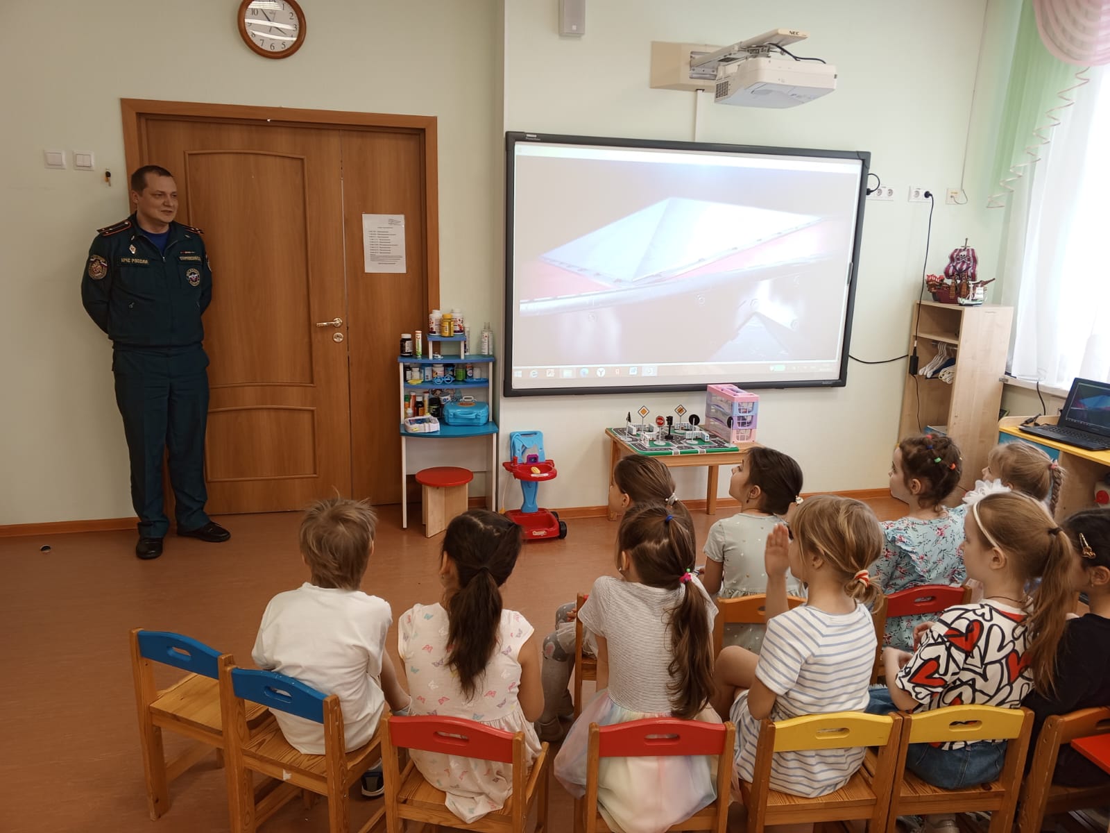 Встреча с пожарным 1